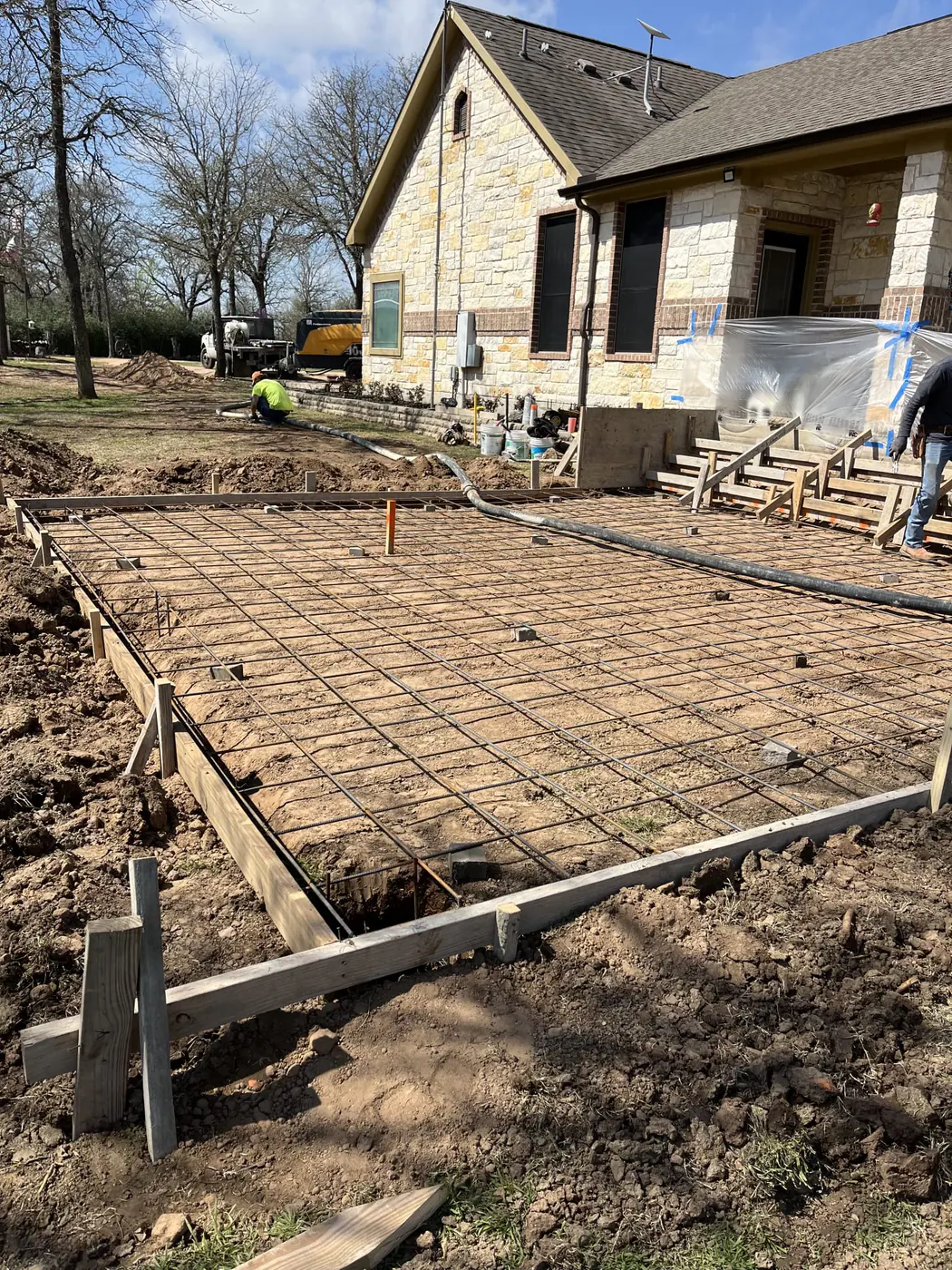Finished Reinforced Concrete Slab
